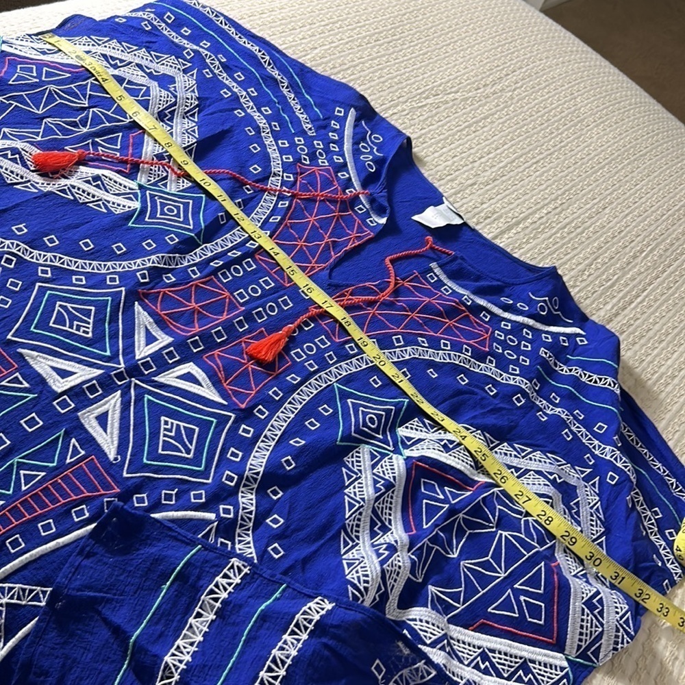 Trina Turk Geometric Print Beach Coverup Size S - Picture 9 of 9